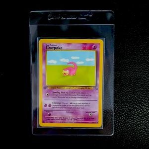 NEAR MINT Slowpoke FIRST EDITION Fossil 55/62